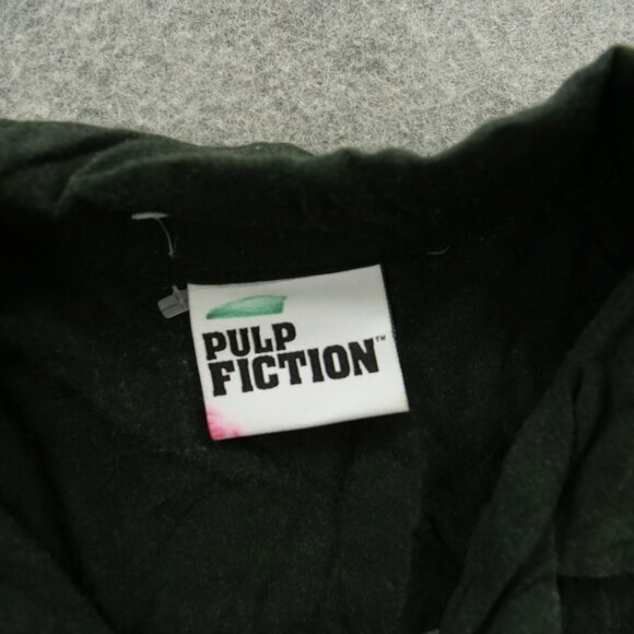 Pulp Fiction Ripple Junction Shirt Mens Small Black Graphic Print Button Up - Picture 5 of 15